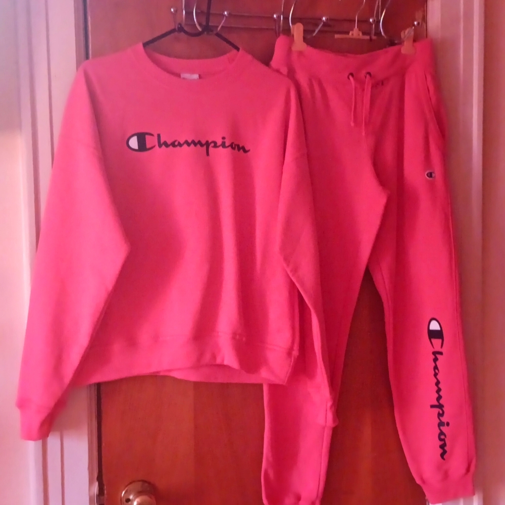 WOMENS 2PCS CHAMPION SWEATSUIT